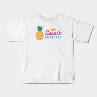 Luau princess Kids T-Shirt